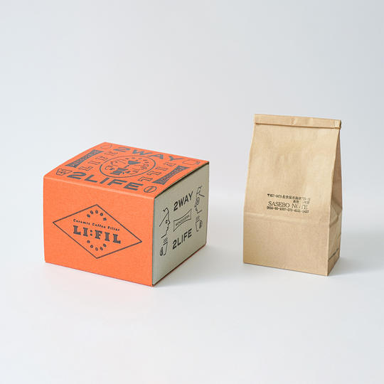 『LI:FIL』１個＋『葉港町珈琲』コーヒー豆セット（200g）