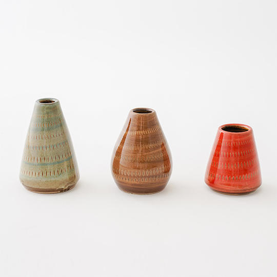 【大】水色・【中】茶・【小】赤3点セット