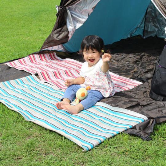 Owarishima 　エコマット　サックス/黒×1枚