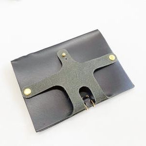 A4メモウォレット 　ネイビーブルー