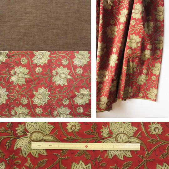 フルセット★ジパン（柄120）つけ衿、半襟、ポストカード、カタログのセット