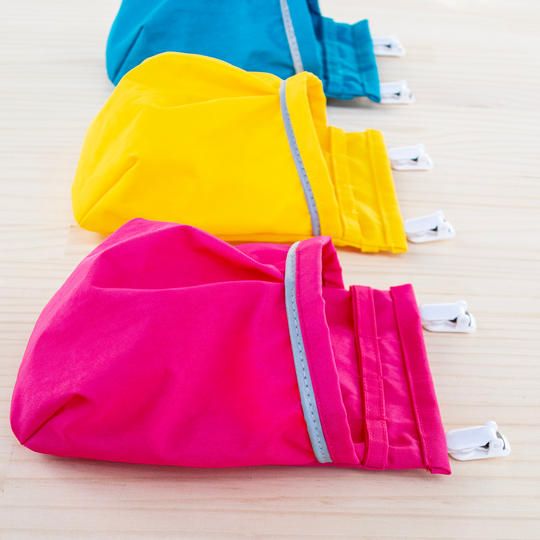 ４個セットコース　もしもの防災ポケット～好きな色をえらんでね～