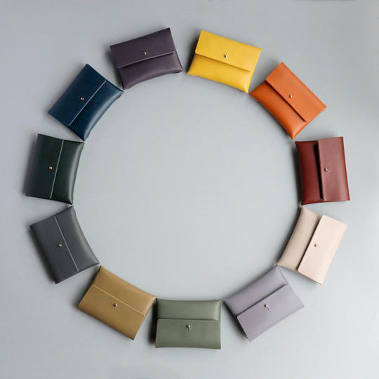 スアレ ミ二 カード・コイン ケース AW color