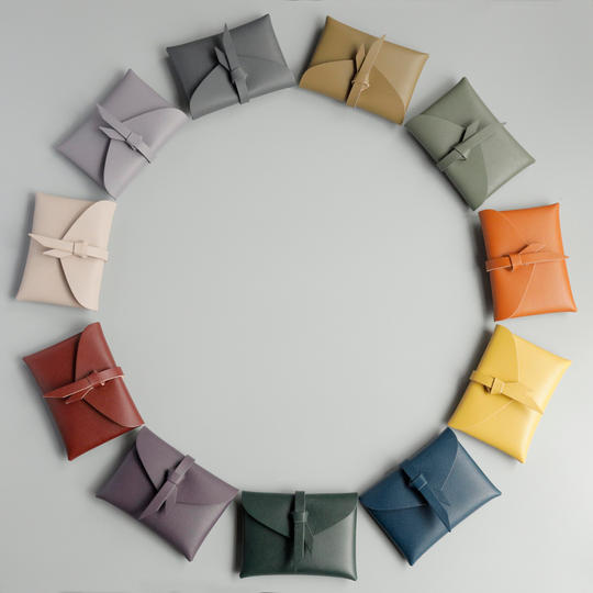 折り ミ二 カード・コイン ケース AW color