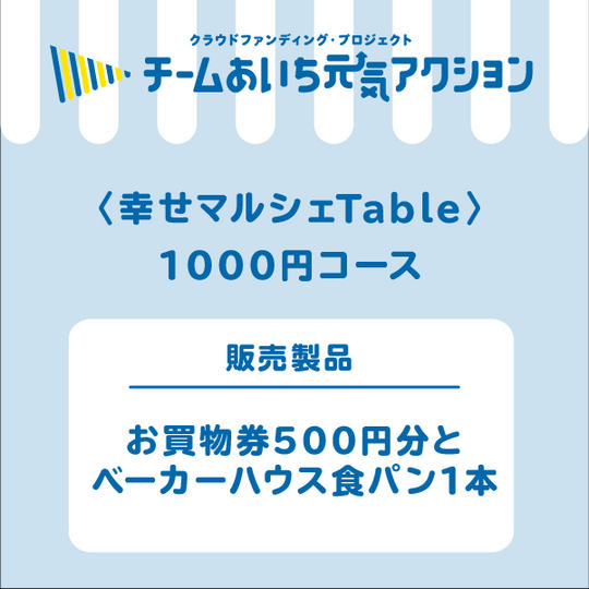 幸せプロジェクト「Tableセット」
