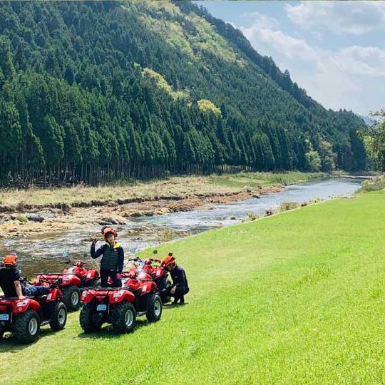 クワッドバギーツアー(番頭コース)野菜のお土産つき