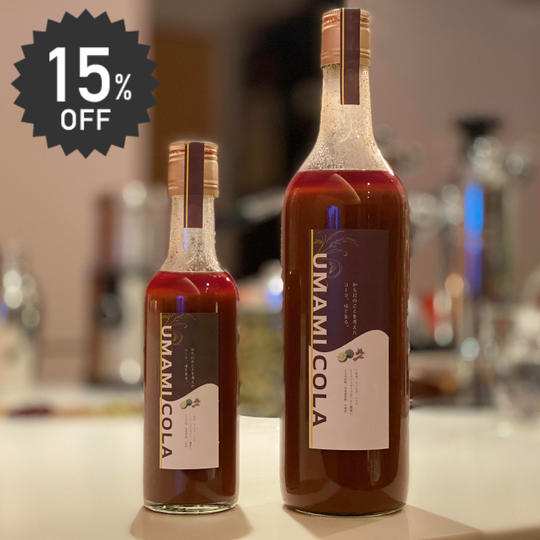 【15%OFF】UMAMI COLA シロップ 250ml × 3本