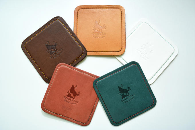 深緑・紅葉のコースターサンプルができました！