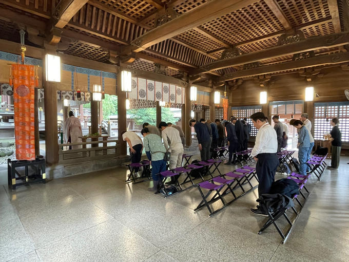 進捗報告｜正式参拝、顔合わせ、プレ着工イベント実施しました♪