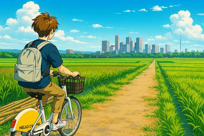 さいたま百景を巡るシェアサイクルツアー