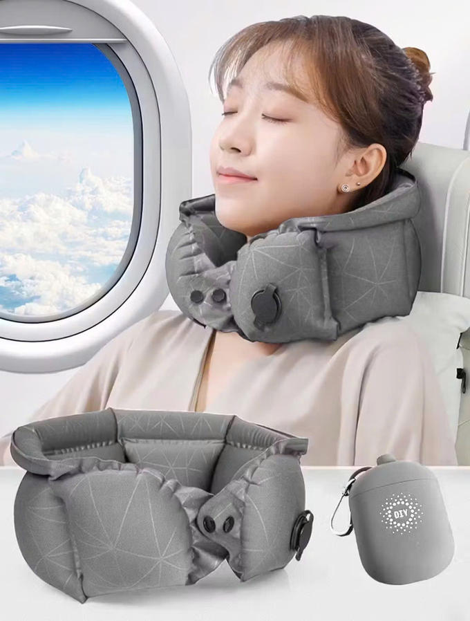 旅行や通勤に最適!3in1ネックピローで快適な休息を