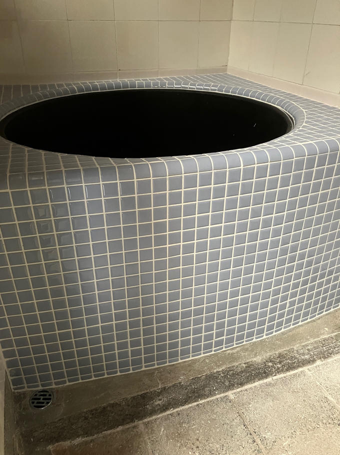 五右衛門風呂工事進捗①