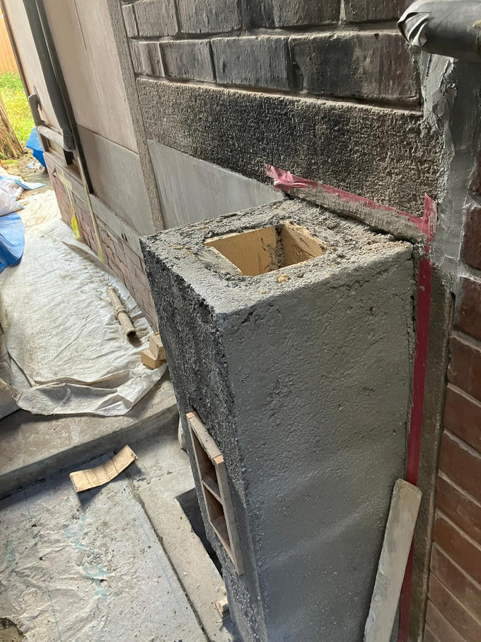 五右衛門風呂工事進捗報告②