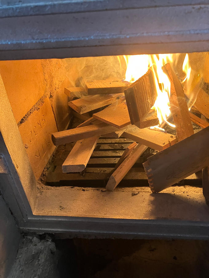 五右衛門風呂工事進捗報告④