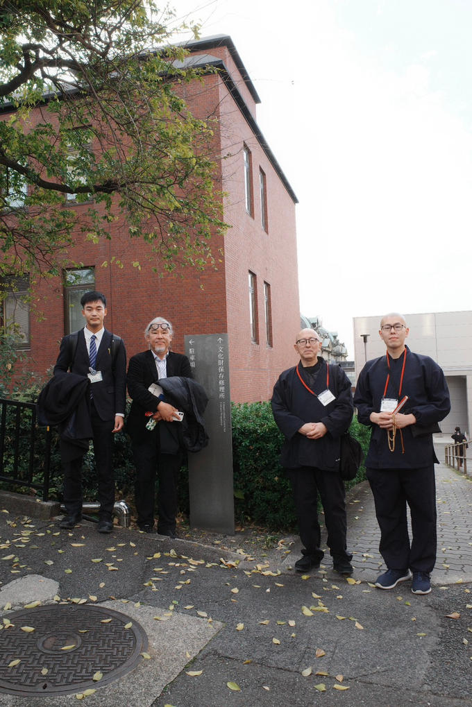 三浦大介義明坐像修復状況のご報告