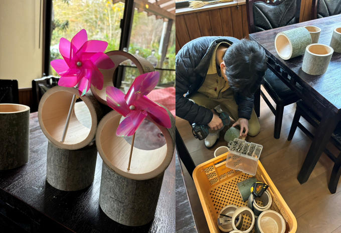 オブジェ制作進行中！