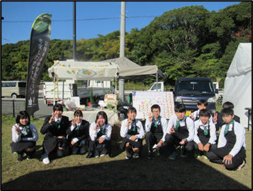 むなかたウォーキングで販売・PRしました！