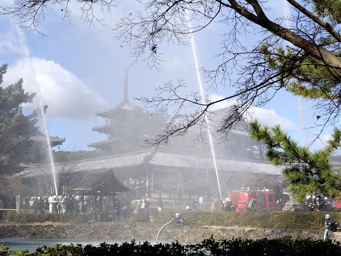 法隆寺シンポ「法隆寺金堂と文化財防災」を開催します