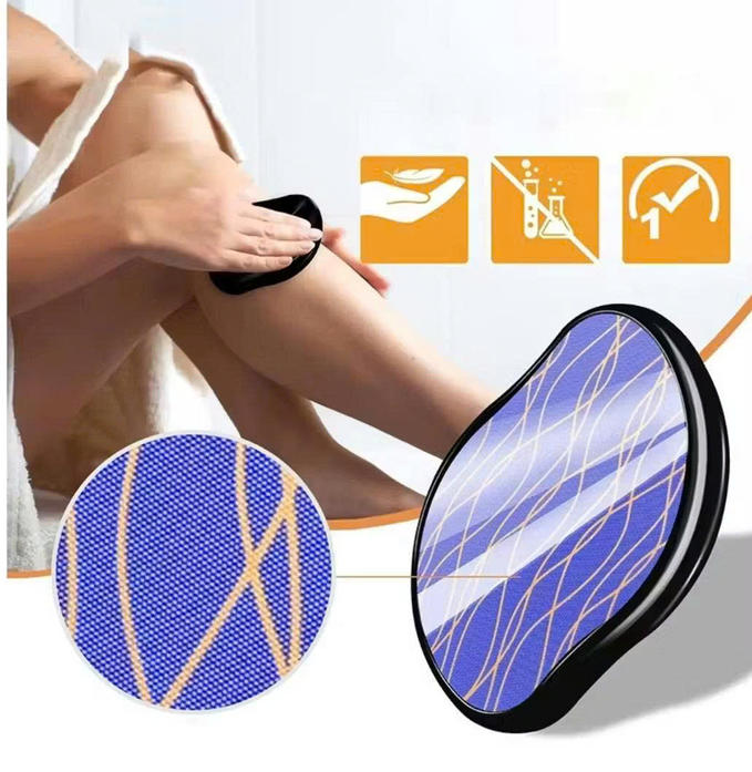 Crystal 脱毛パッドで簡単脱毛！3ステップでスムーズなお肌に