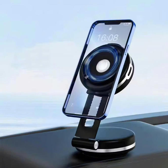 便利な真空吸着式スマホホルダー、どこでも設置可能なVacuum Pro