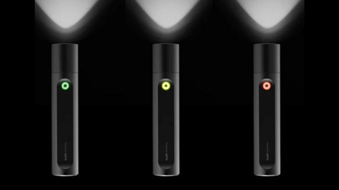 コンパクトでスタイリッシュな懐中電灯が新登場！