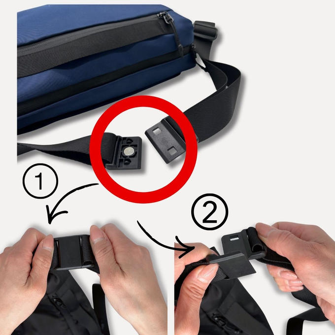 止まらない動作を生むマグネットバックルの使い方【A Mastery】