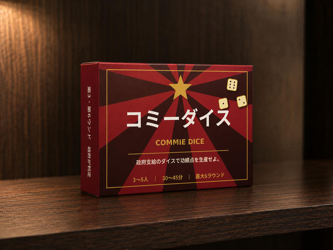 【制作進捗】ついに入稿完了！『コミーダイス』が製造へ向けて前進しました