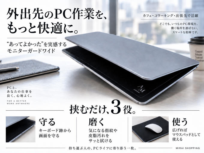 「あってよかった！」を実感。外出先でPCを使うときの便利アイテム