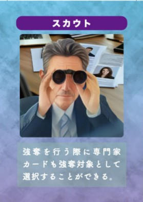 「起業家たちの思惑」登場人物紹介（スカウト）