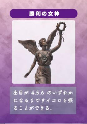 「起業家たちの思惑」登場人物紹介（勝利の女神）